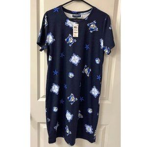 NWT Karen Scott Nautical Themed T-Shirt Dress Sz Med